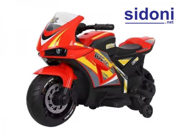 Mô tô điện trẻ em FM2021 đỏ đen