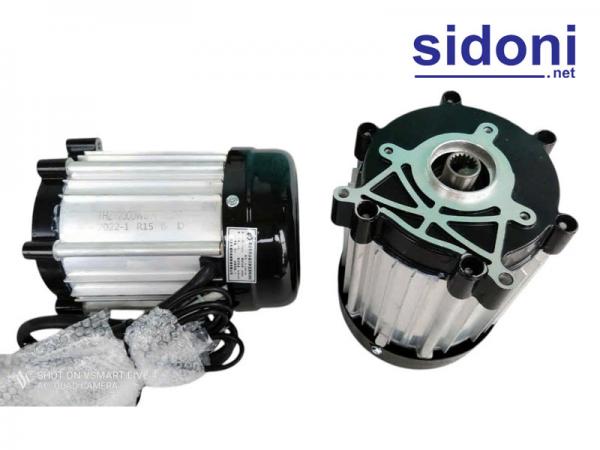 Motor xe 3 bánh điện không chổi than tốc độ cao 60V 1500W
