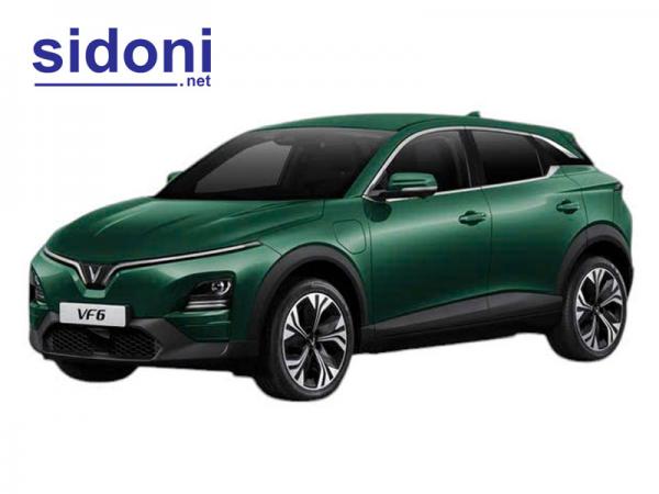 Ô tô điện Vinfast VF 6S thuê pin xanh rêu