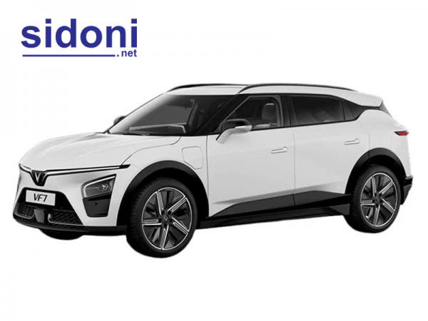 Ô tô điện Vinfast VF 7 PLUS cửa sổ trời toàn cảnh mua pin trắng