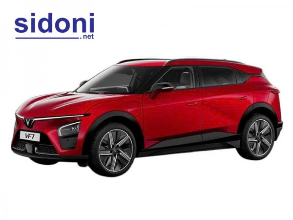 Ô tô điện Vinfast VF 7 PLUS cửa sổ trời toàn cảnh thuê pin đỏ