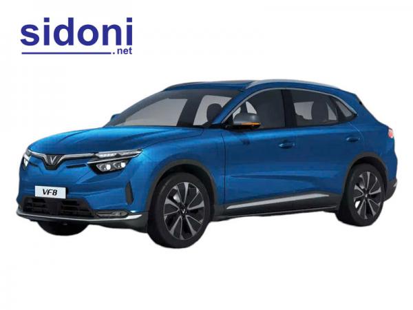 Ô tô điện Vinfast VF 8S LUX thuê pin xanh dương