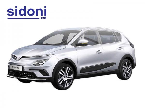 Ô tô điện Vinfast VF e34 bạc