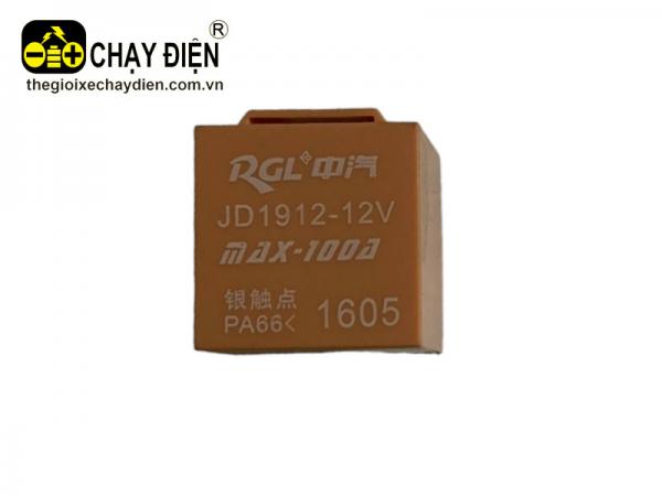 RƠ LE XE ĐIỆN 12V JD1912 4 CHÂN