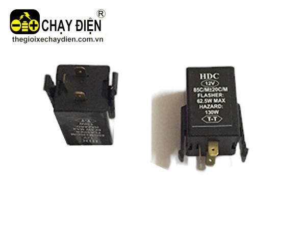 RƠ LE XI NHAN XE ĐIỆN 12V