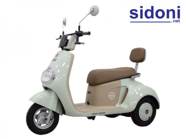 Xe 3 bánh điện Heima Riding xanh ngọc