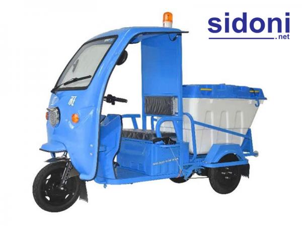 Xe 3 banh điện thu gom rác Smart GR1