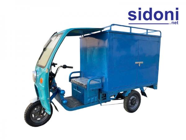 Xe 3 bánh thùng kính, mái che 700kg Smart M700 Pro