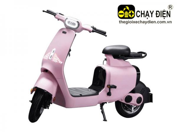 XE ĐẠP ĐIỆN DKBIKE S1 HỒNG CÁNH SEN