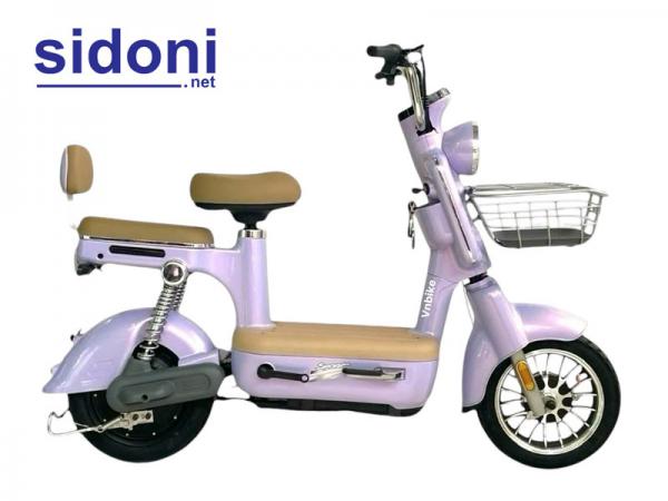 Xe đạp điện Vnbike i1 tím