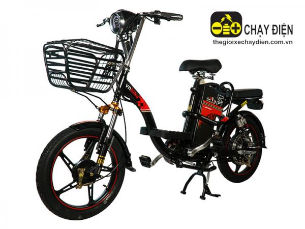 XE ĐẠP ĐIỆN VNBIKE V1 18INCH PLUS KHUNG ĐEN TEM ĐỎ