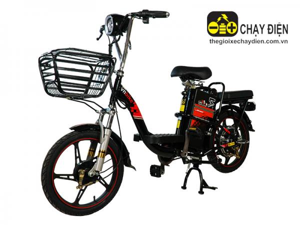 XE ĐẠP ĐIỆN VNBIKE V1 18INH KHUNG ĐEN TEM ĐỎ