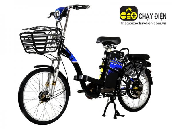 XE ĐẠP ĐIỆN VNBIKE V1 22INH KHUNG ĐEN TEM XANH
