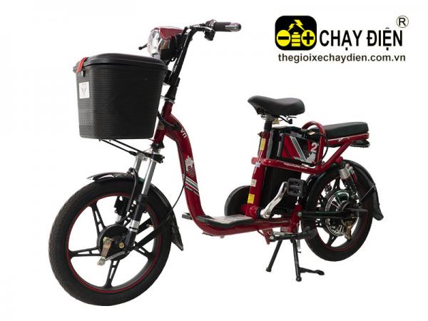 XE ĐẠP ĐIỆN VNBIKE V2 ĐỎ