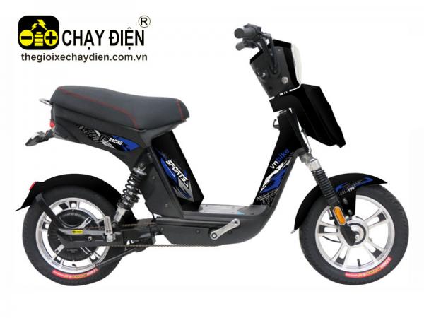 XE ĐẠP ĐIỆN VNBIKE V9 PLUS XANH DƯƠNG ĐEN