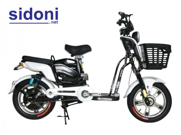 Xe đạp điện Vnbike X2 16inch bạc