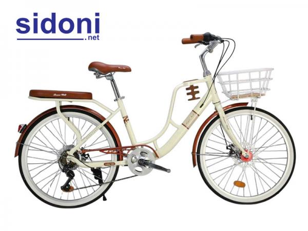 Xe đạp Vnbike G1 Plus kem