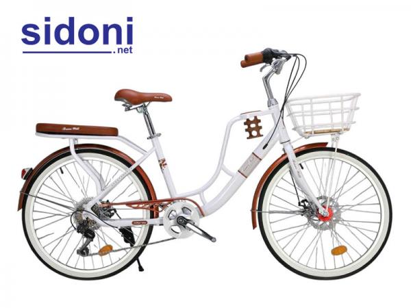 Xe đạp Vnbike G1 Plus trắng