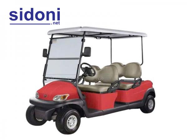 Xe điện 4 chỗ VNECAR A1S4 đỏ