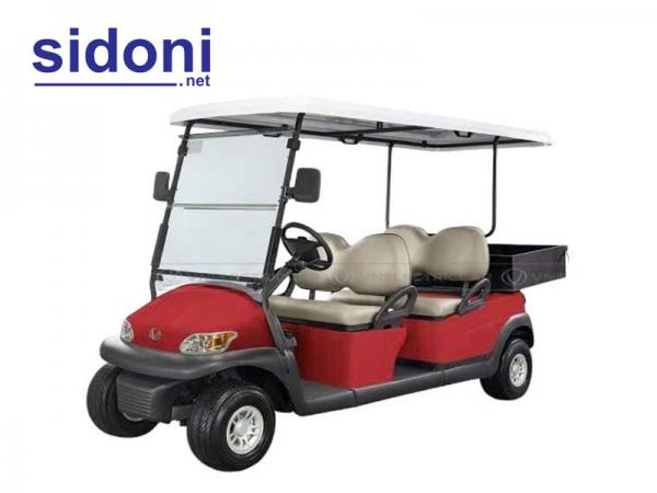 Xe điện 4 chỗ VNECAR A1S4+2CR đỏ