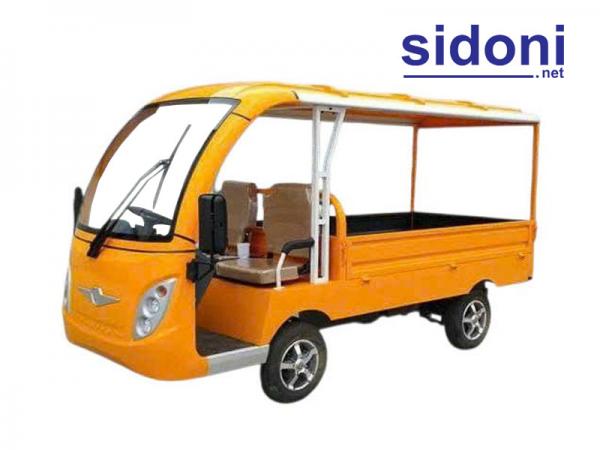 Xe điện chở hàng 4 bánh mái che Smart DC 1500kg