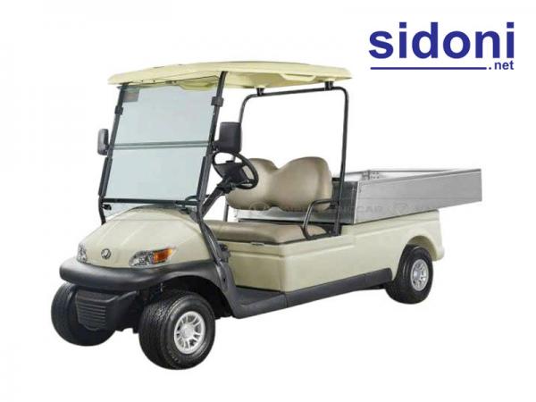 Xe điện chở hàng VNECAR A1S4+2H, 2 chỗ, thùng hở 500kg trắng sữa