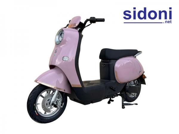 Xe điện Dibao Rosa kem hồng cánh sen