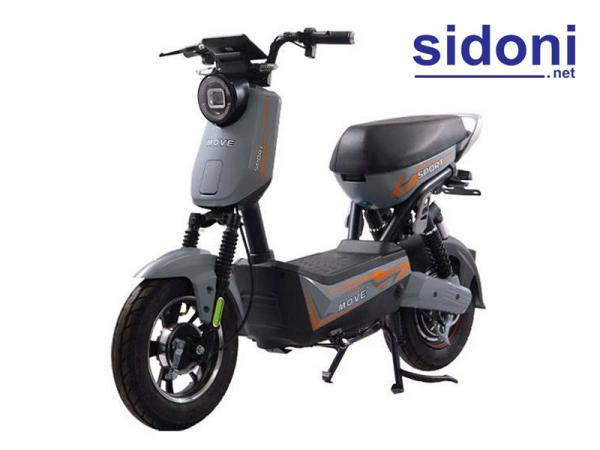 Xe điện Move Sport Purple xám