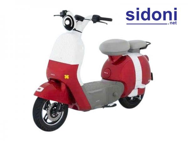 Xe điện Osaka Momo đỏ trắng