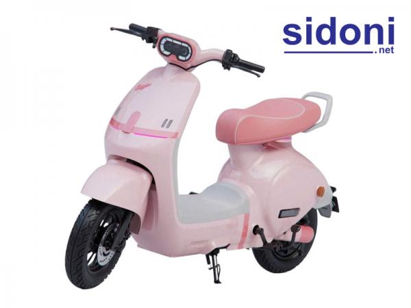 Xe điện Q Motor A11 hồng cánh sen