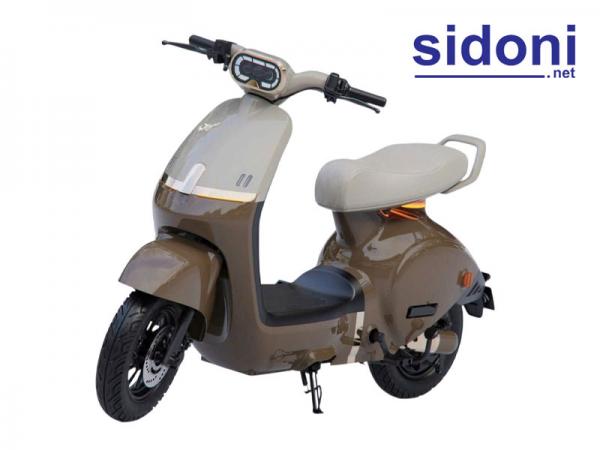 Xe điện Q Motor A11 nâu