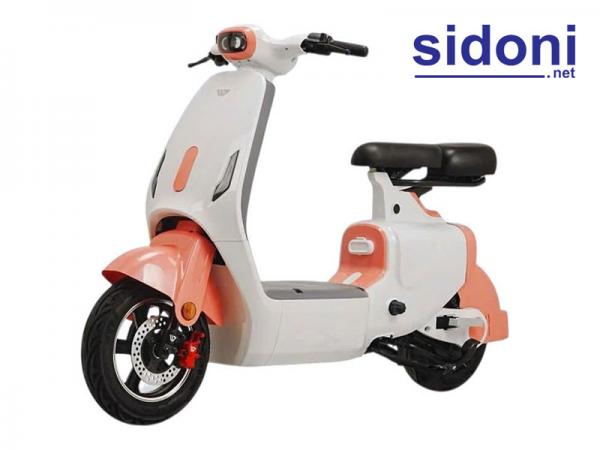 Xe diện V1 Plus Livo hồng trắng