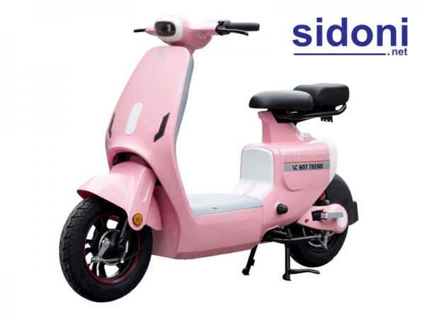 Xe điện VC HOT TREND hồng cánh sen