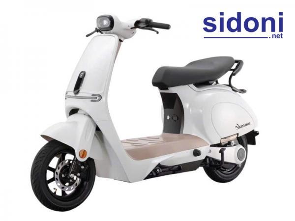Xe điện VC Pro yên liền, có cốp trắng