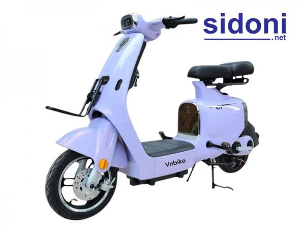Xe điện Vnbike V1 ánh tím