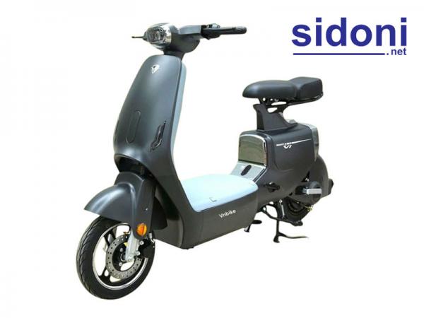 Xe điện Vnbike VK1 xám
