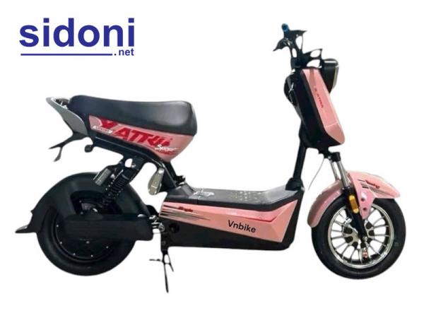 Xe điện Vnbike X6 hồng