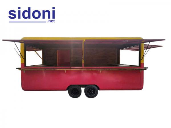 Xe kéo bán hàng lưu động Smart F22