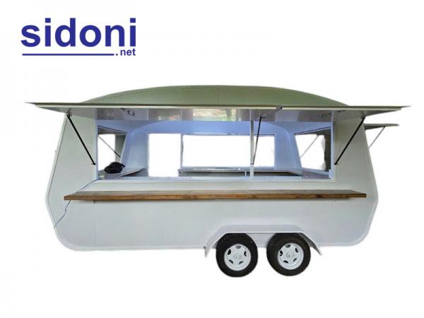 Xe kéo bán hàng lưu động Smart F49