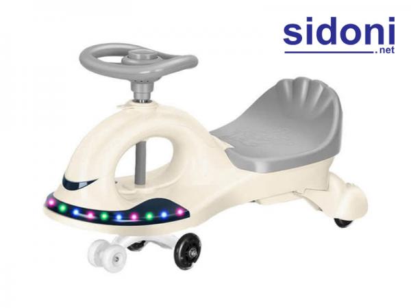 Xe lắc cho bé có nhạc SZ002 trắng
