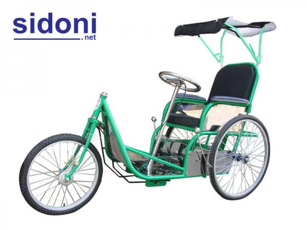 Xe lắc tay có ngả lưng, mái che Smart DC3