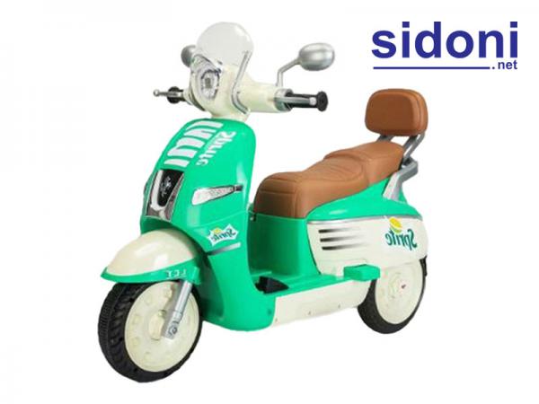 Xe máy điện cho bé 668 xanh lá