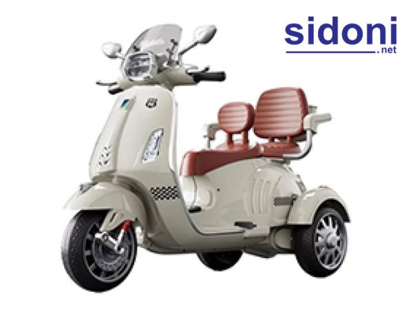 Xe máy điện cho bé 8188-1 trắng
