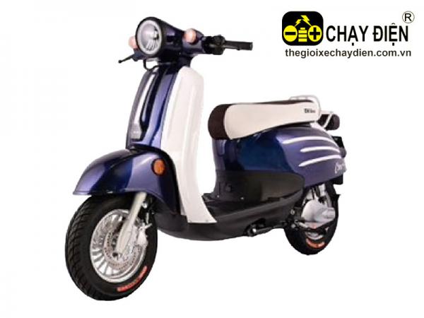 XE MÁY ĐIỆN DK CREA MONO XANH DƯƠNG TRẮNG