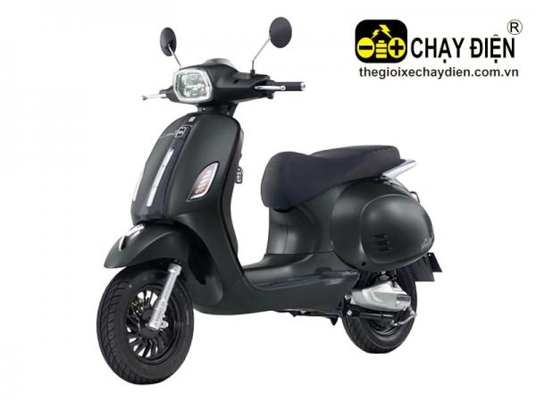 XE MÁY ĐIỆN DK ROMA LITE ĐÈN VUÔNG ĐEN MỜ