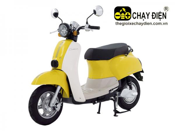XE MÁY ĐIỆN ESPERO CREA VÀNG TRẮNG