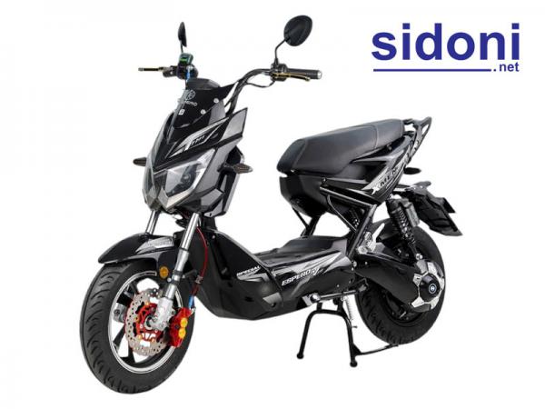 Xe máy điện Espero Monster V đen bạc