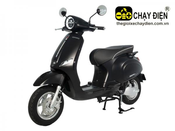 XE MÁY ĐIỆN ESPERO VESPA CLASSIC PRO ĐEN BÓNG