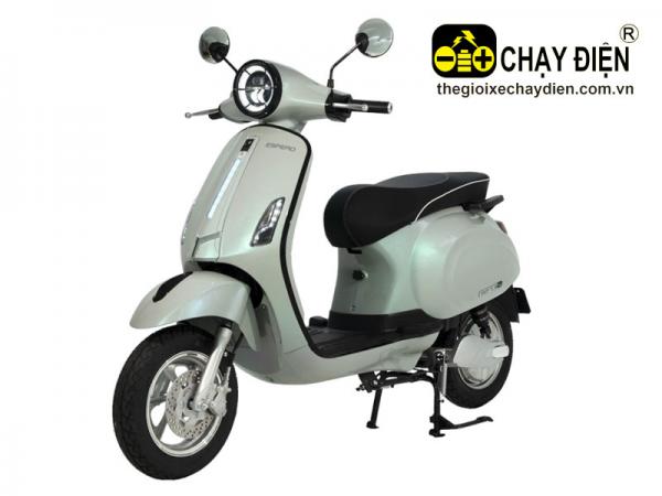 XE MÁY ĐIỆN ESPERO VESPA CLASSIC SE TRẮNG SỮA