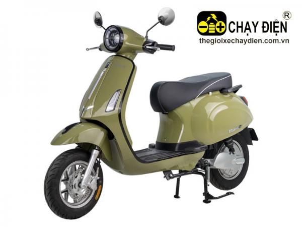 XE MÁY ĐIỆN ESPERO VESPA CLASSIC SE XANH LÁ SẪM